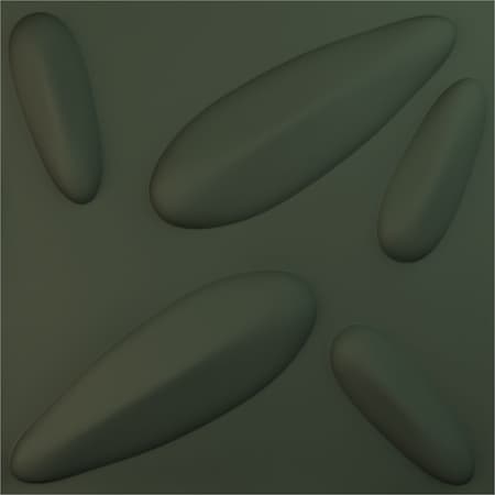 Ekena Millwork 19 5/8in. W x 19 5/8in. H Petal EnduraWall Decorative 3D Wall Panel Covers 2.67 Sq. Ft. WP20X20PLGHC
